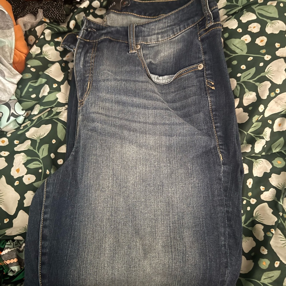 Torrid Premium Dark Blue Denim Jeans